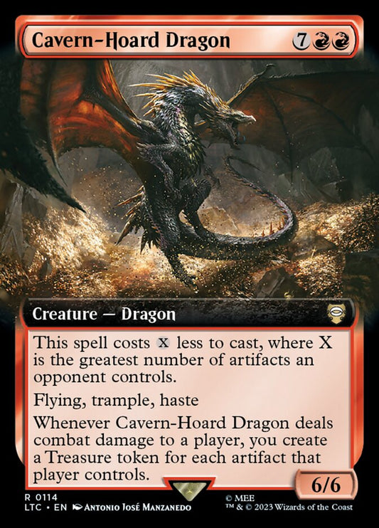 Cavern-Hoard Dragon front