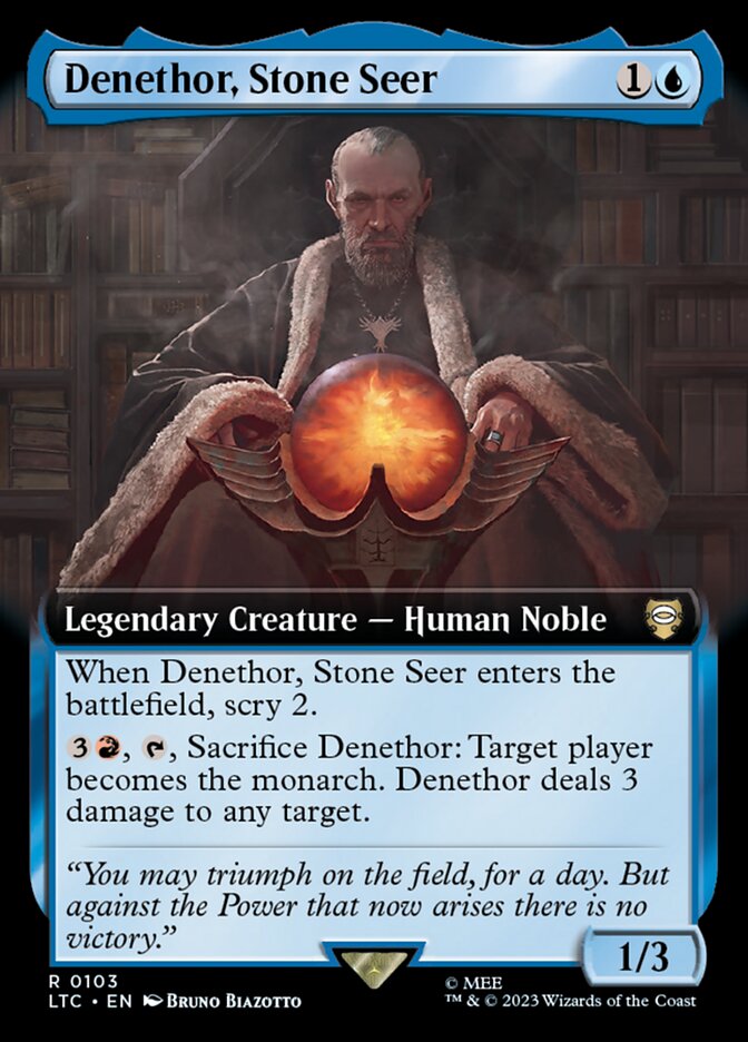 Denethor, Stone Seer front