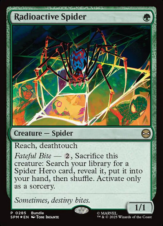 Radioactive Spider front