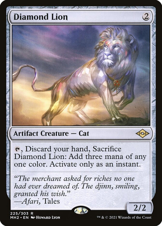 Diamond Lion front
