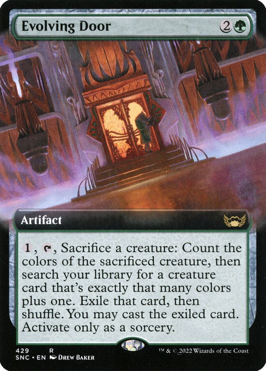 Evolving Door front