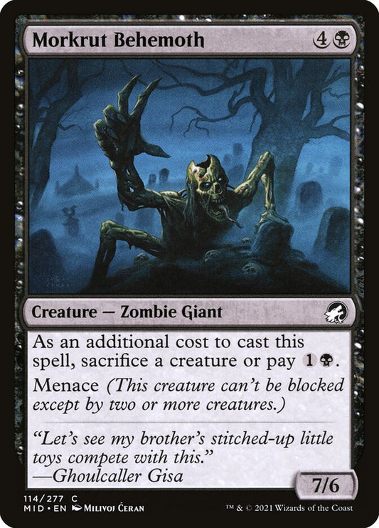 Morkrut Behemoth front