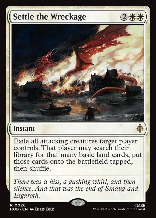 Settle the Wreckage front