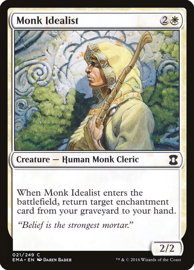 Monk Idealist front