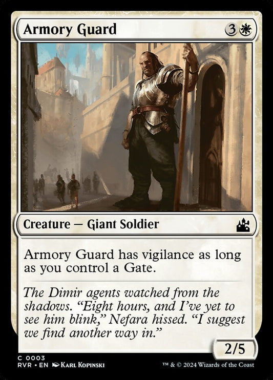 Armory Guard front