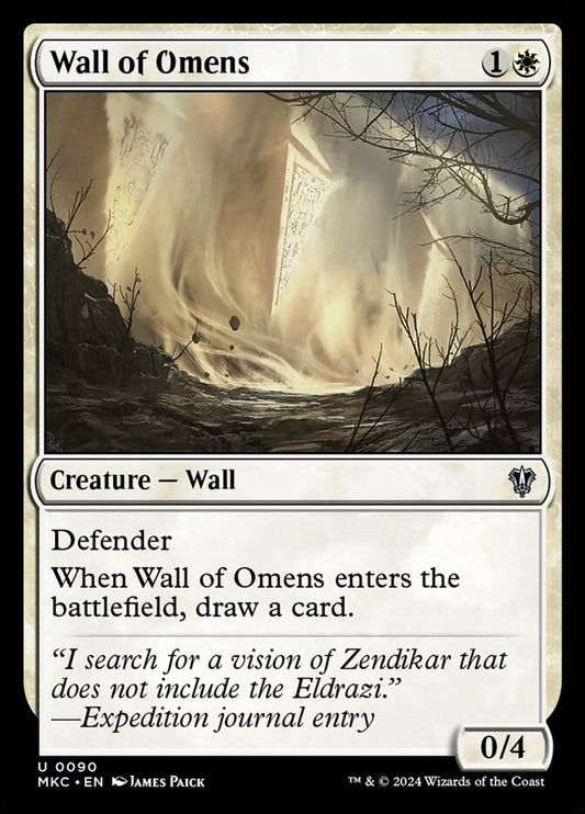 Wall of Omens front