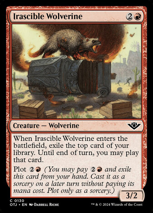 Irascible Wolverine front