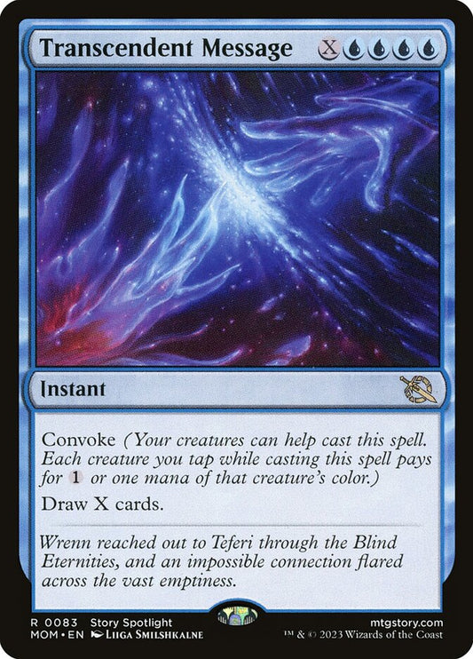 Transcendent Message front