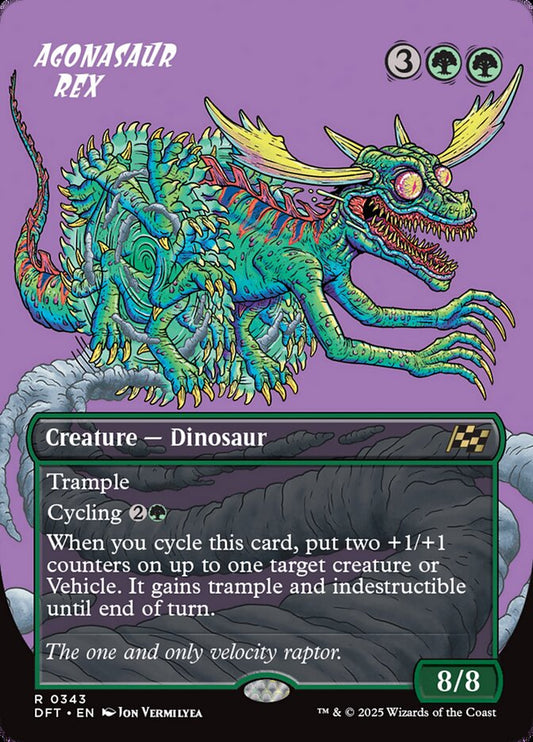 Agonasaur Rex front