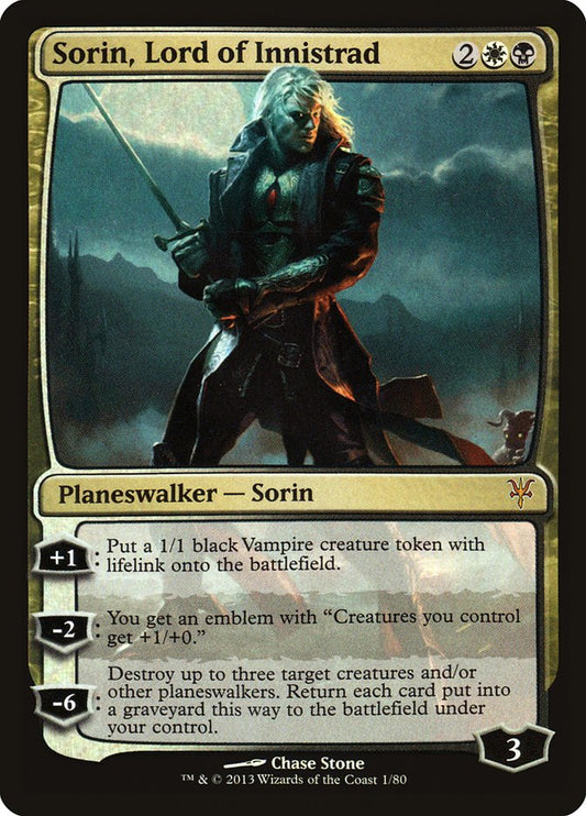 Sorin, Lord of Innistrad front