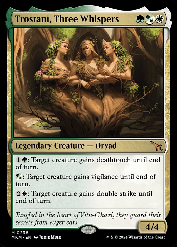 Trostani, Three Whispers front