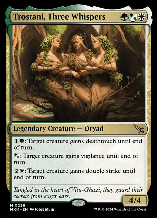 Trostani, Three Whispers front