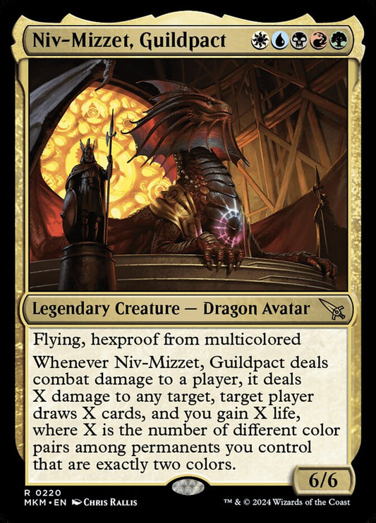 Niv-Mizzet, Guildpact front