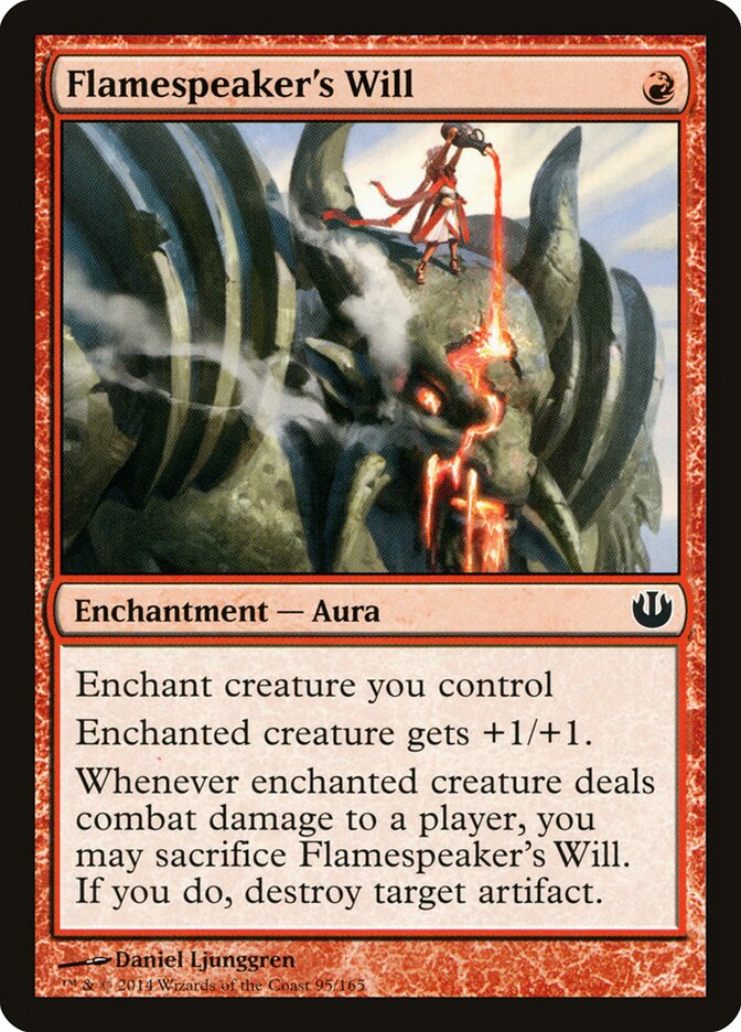 Flamespeaker's Will front