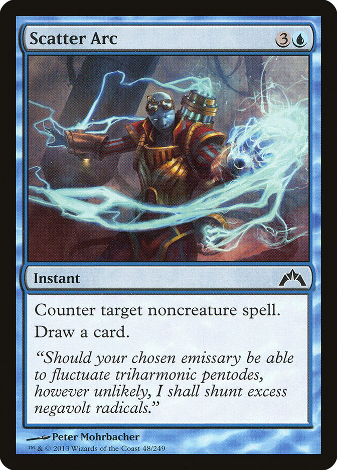 Scatter Arc front