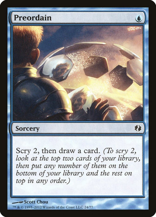 Preordain front