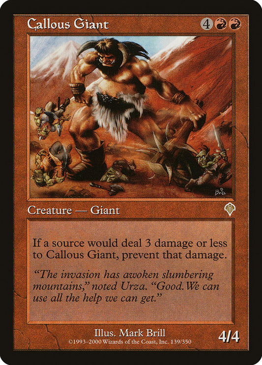 Callous Giant front