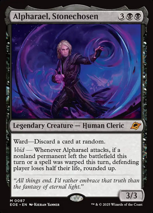 Alpharael, Stonechosen front
