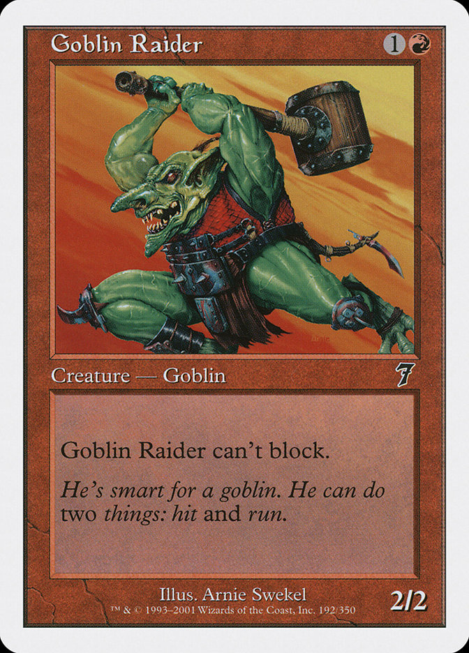 Goblin Raider front
