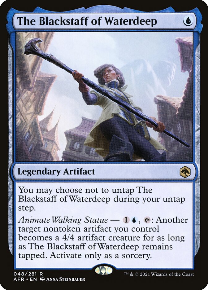 The Blackstaff of Waterdeep front
