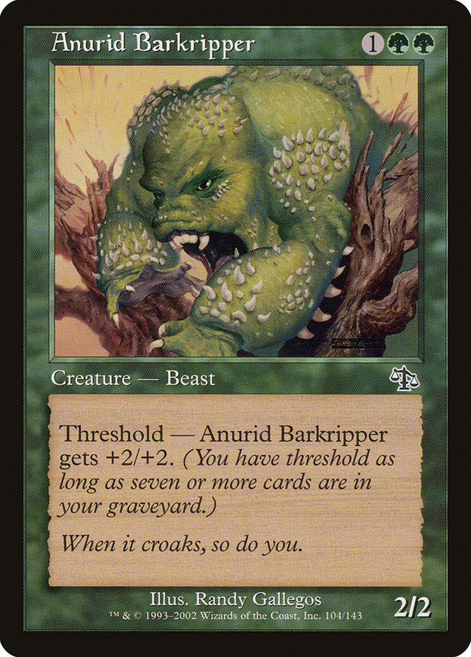 Anurid Barkripper front