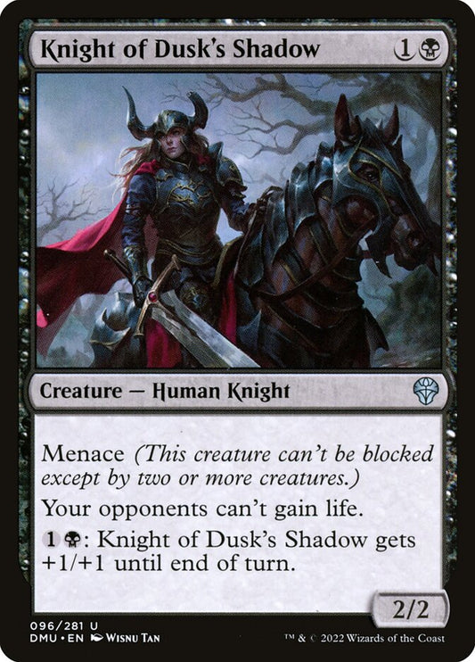 Knight of Dusk's Shadow front