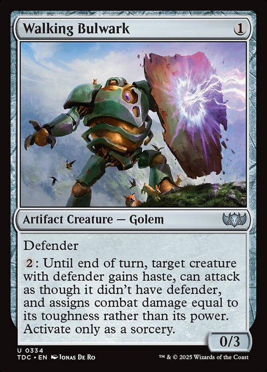 Walking Bulwark front