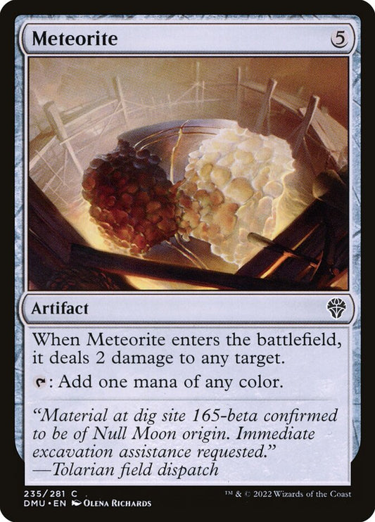 Meteorite front