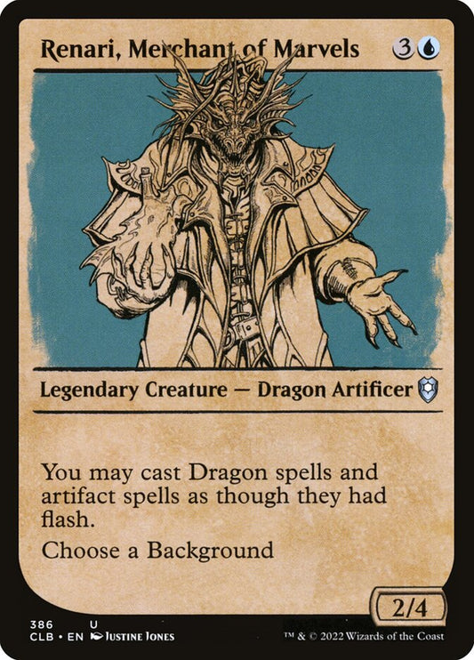 Renari, Merchant of Marvels front