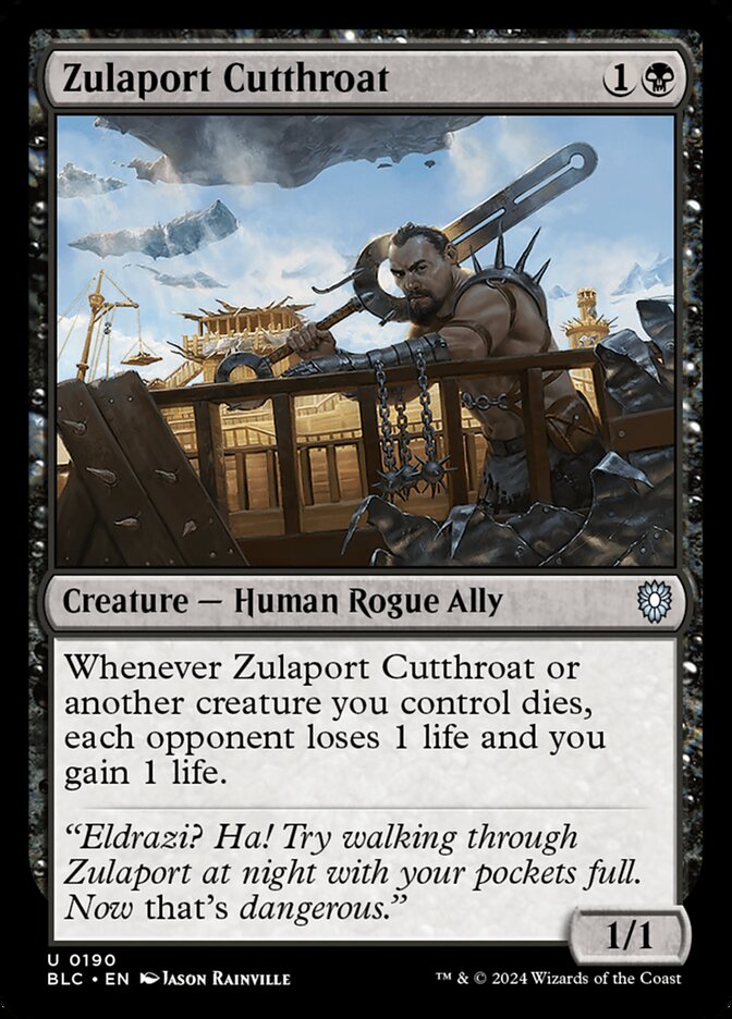 Zulaport Cutthroat front