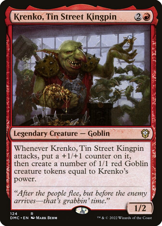 Krenko, Tin Street Kingpin front