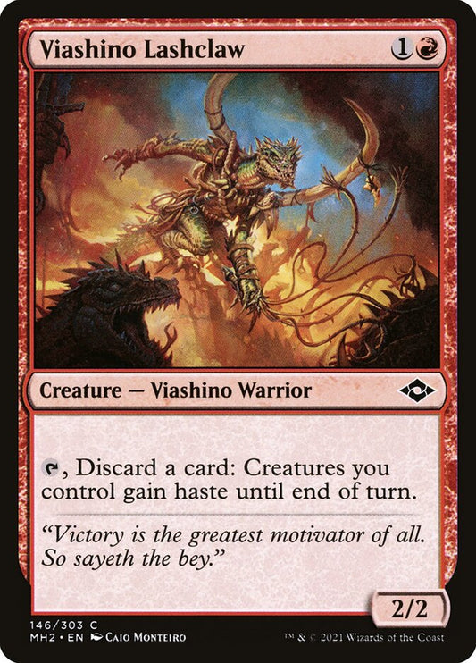 Viashino Lashclaw front