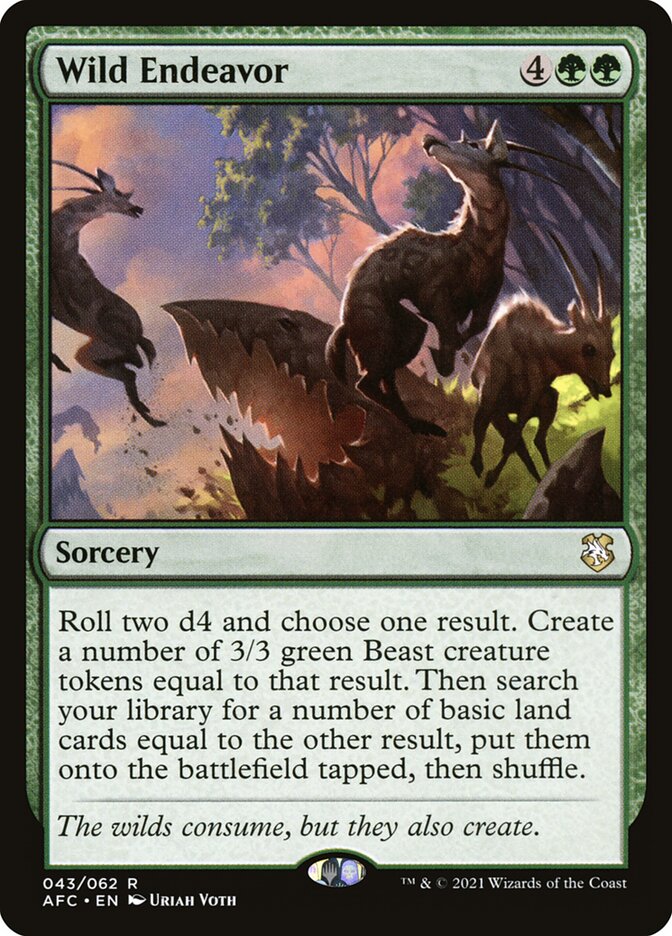 Wild Endeavor front