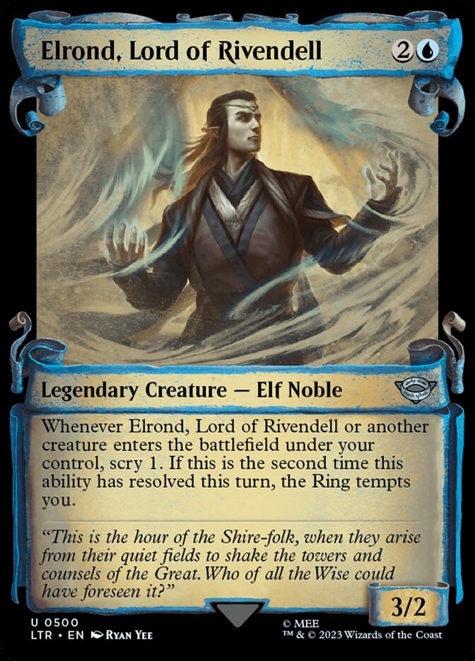 Elrond, Lord of Rivendell front