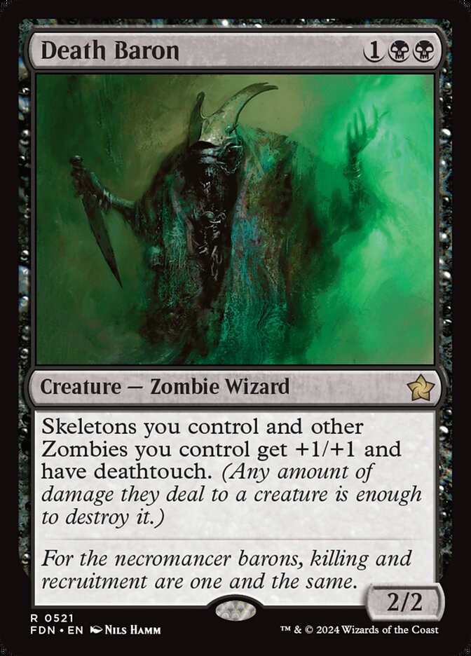 Death Baron front