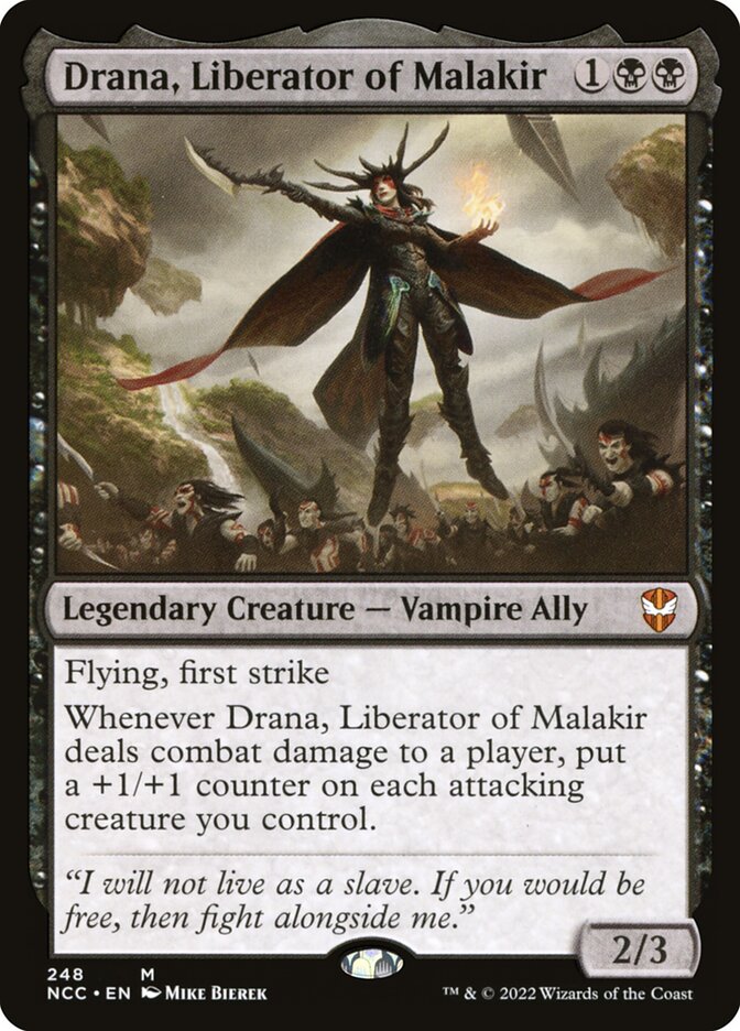Drana, Liberator of Malakir front