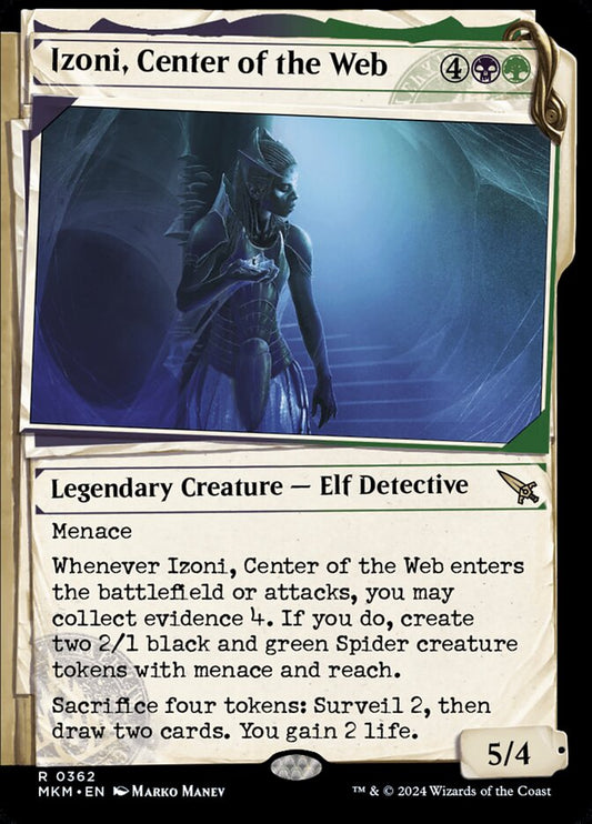 Izoni, Center of the Web front