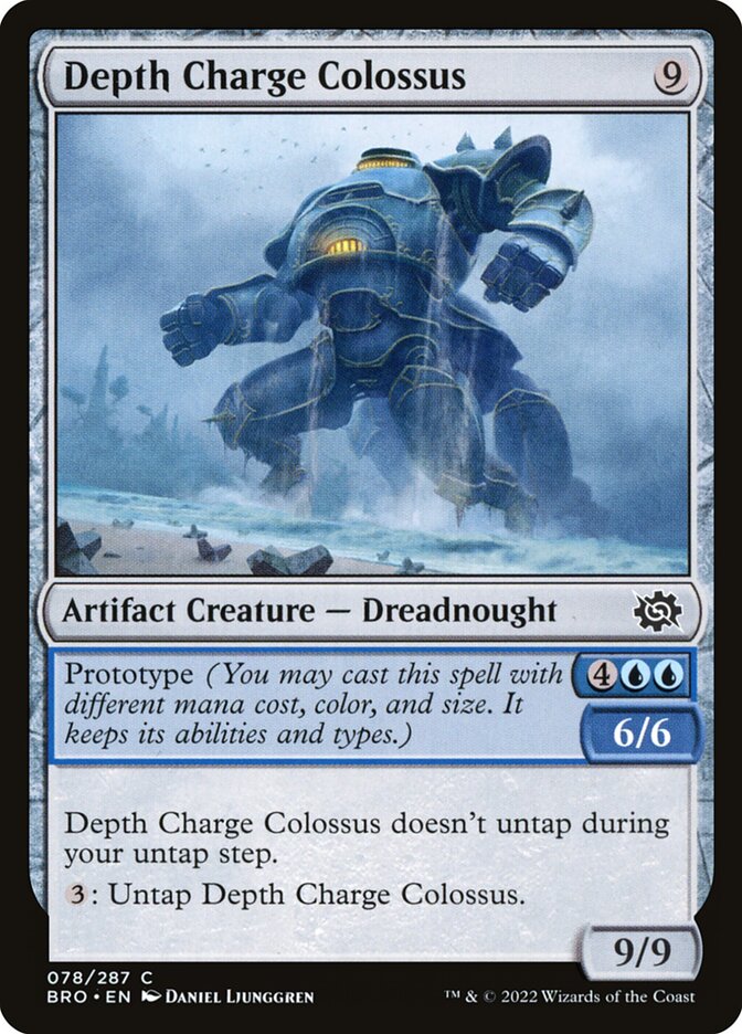 Depth Charge Colossus front