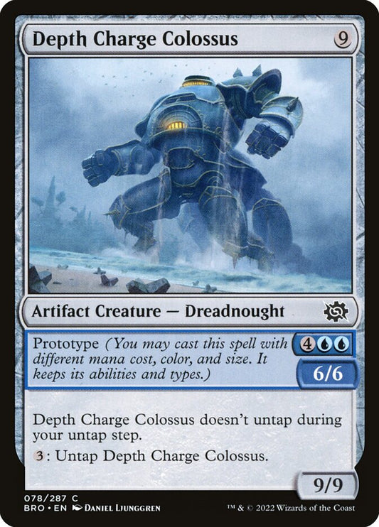 Depth Charge Colossus front