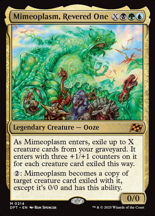 Mimeoplasm, Revered One front