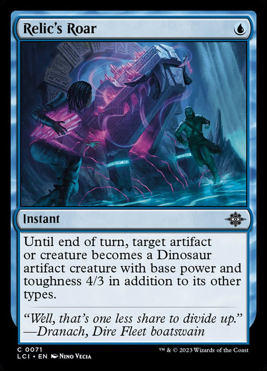 Relic's Roar front