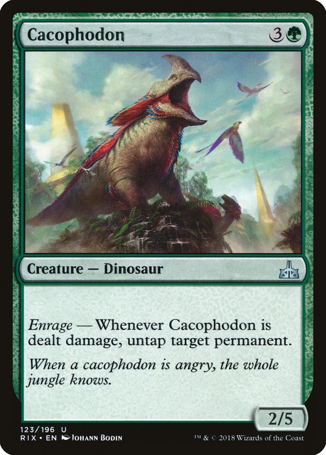 Cacophodon front