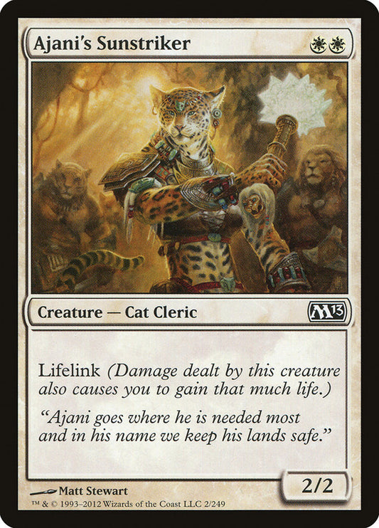 Ajani's Sunstriker front