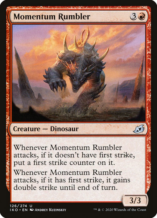 Momentum Rumbler front