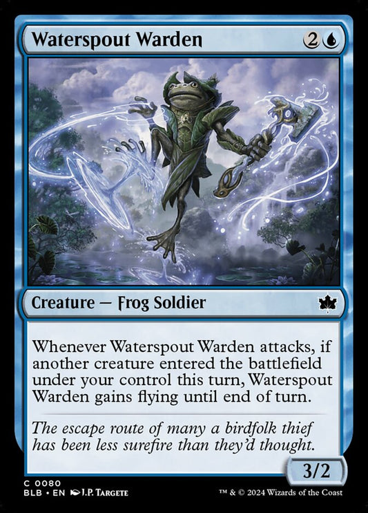 Waterspout Warden front