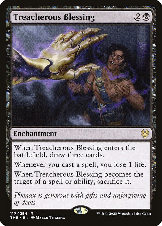 Treacherous Blessing front