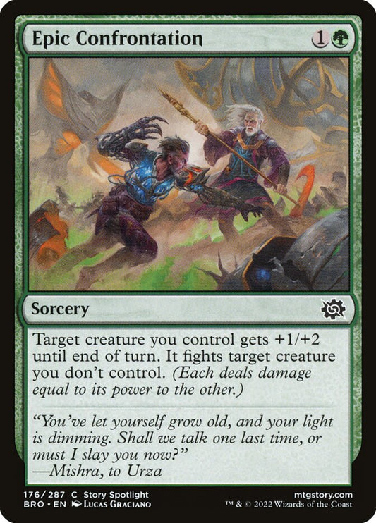 Epic Confrontation front