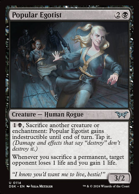 Popular Egotist front