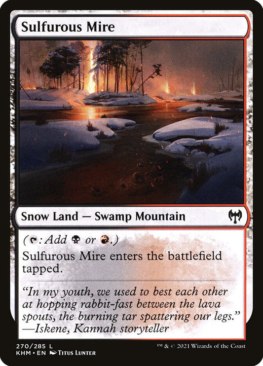 Sulfurous Mire front