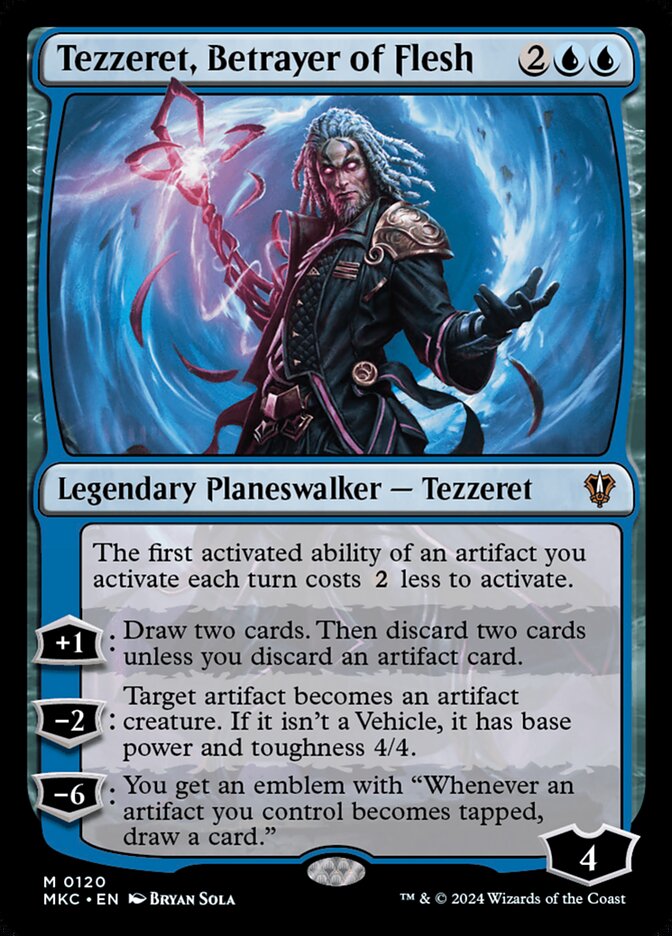 Tezzeret, Betrayer of Flesh front